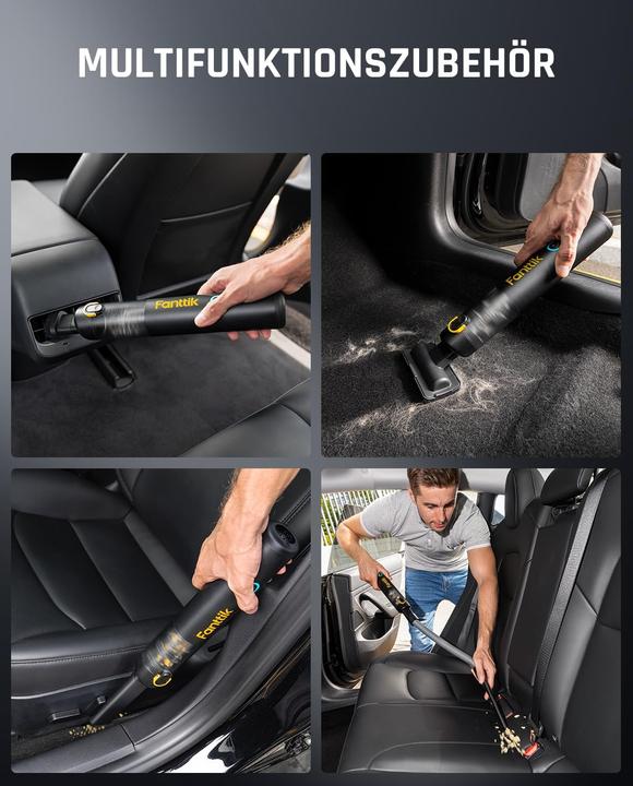 Produktbild Fanttik Slim V8 Apex Akku-Autostaubsauger
