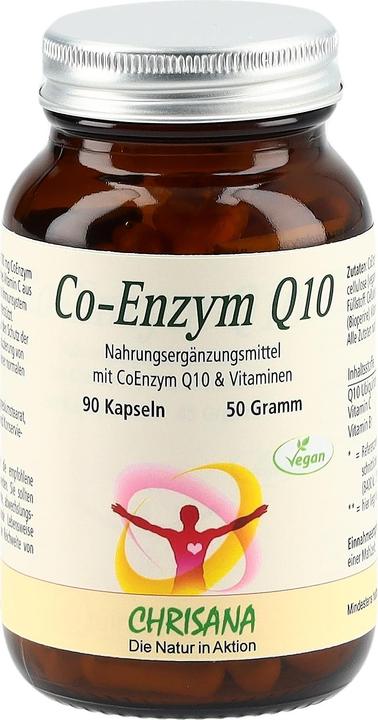 Actual product image Chrisana Co-Enzym Q10 Kapsel (90 Piece, Capsules, 70 g)