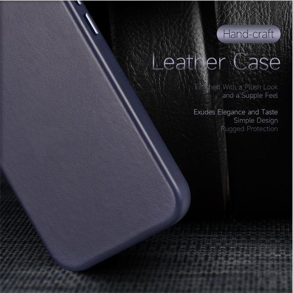 Actual product image Dux Ducis Naples Series Genuine Leather Case (Apple iPhone 14)
