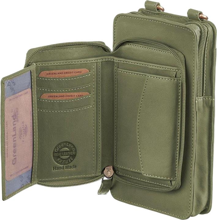 Actual product image Greenland Nature Nature Soft mobile phone case wallet leather 11 cm