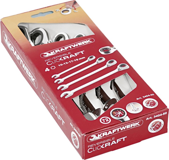 Actual product image Kraftwerk Clickraft set (10 mm, 13 mm, 17 mm, 19 mm)