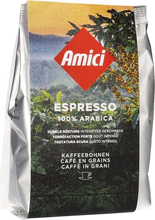 Actual product image Amici Espresso (250 g, Dark roast)