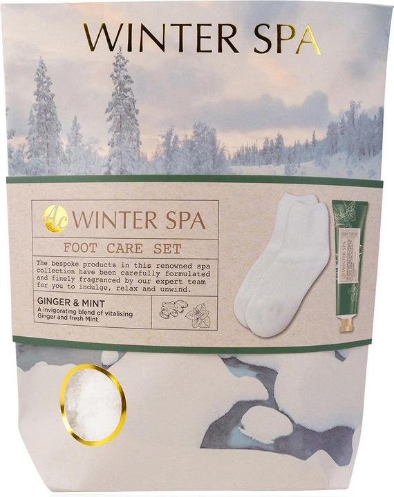 Produktbild Accentra Pflegeset für die Füsse WINTER SPA in Geschenkverpackung, mit Kuschelsocken (60 ml)