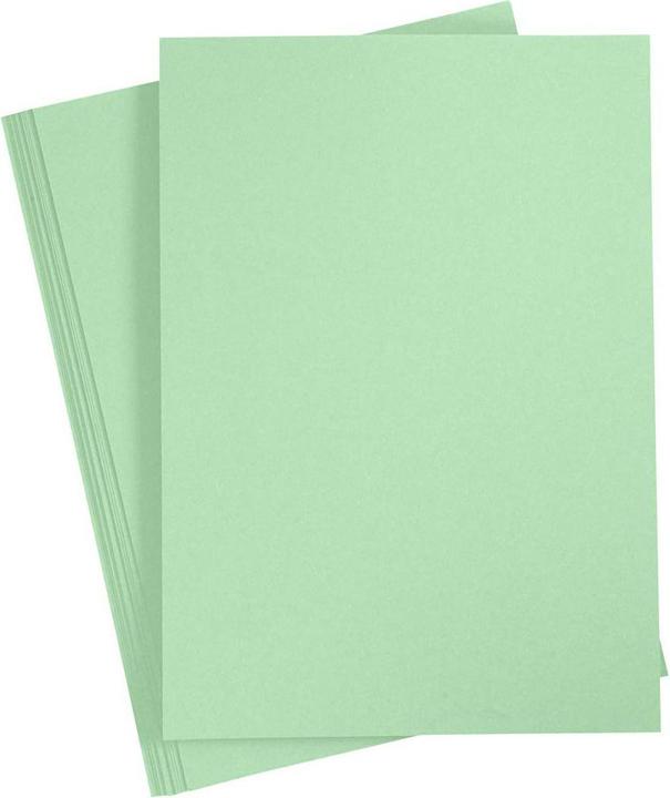 Produktbild Creativ Company Karton Hellgrün A4 220g, 10 Stk. (220 g/m², 10 x)