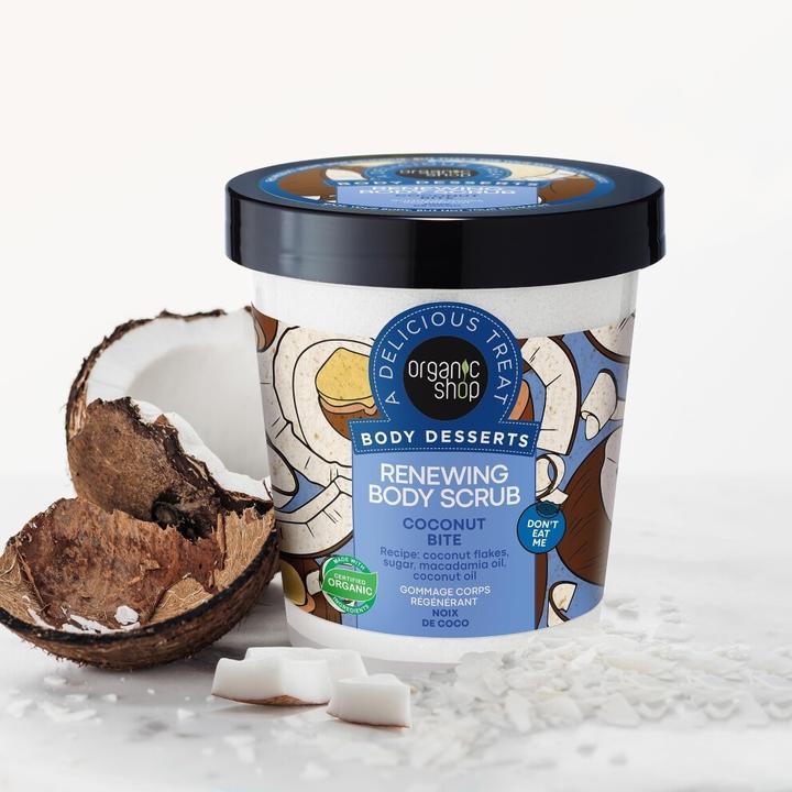 Image du produit Organic Shop Body Desserts Renewing Coconut Bite Body Scrub 450ml (450 ml)