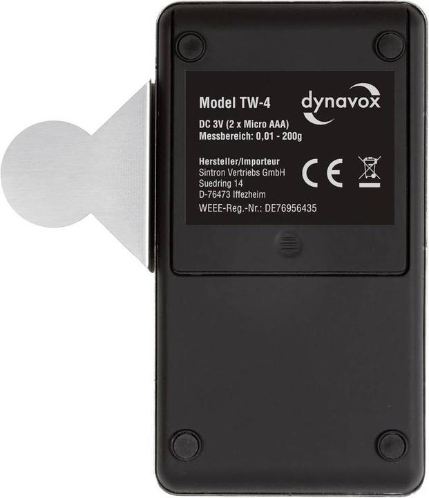 Image du produit Dynavox Balance à bras de tonalité électronique TW-4 (Tonearm)