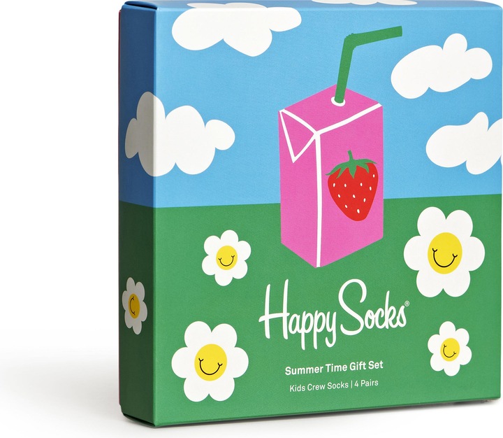 Image du produit Happy Socks Summertime Gift Set (paquet de 4, 24 - 26)