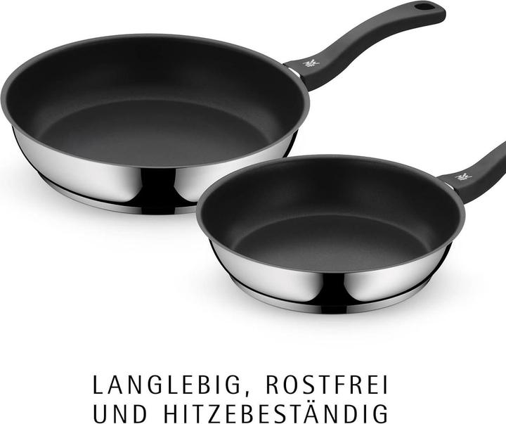 Productafbeelding WMF Devil Pfannen-Set 2-teilig (24 cm, Kookpotten en pannenset, Roestvrij staal)