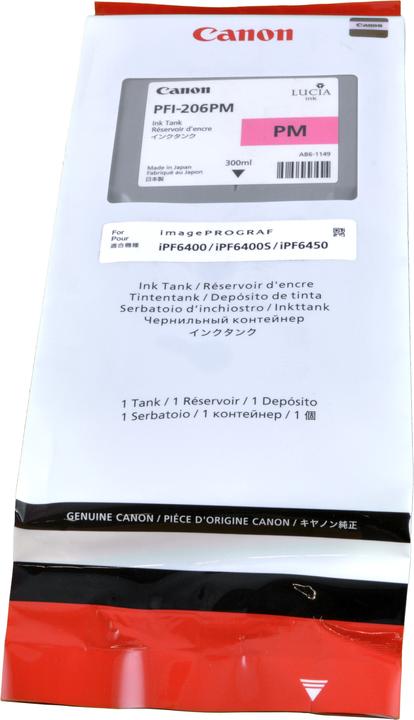 Produktbild Canon Tinte Large Format magenta Orig.Nr. PFI-206PM (PM)