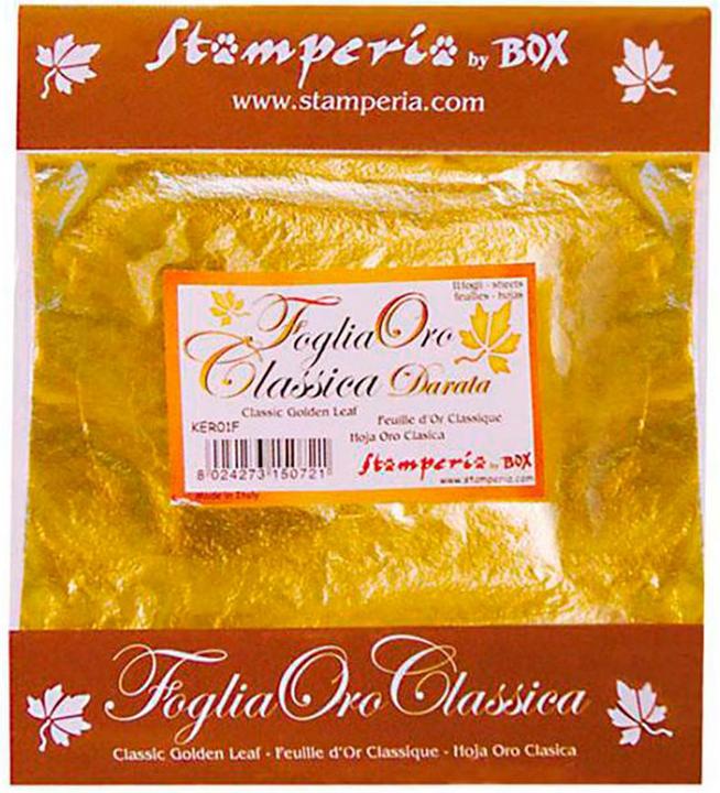 Produktbild Stamperia Gold Foil, 11 Blatt
