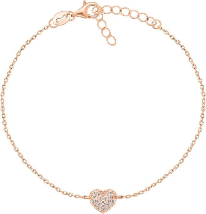 Immagine prodotto Brilio Argento - Bracciale romantico in bronzo con cuore BR11AR