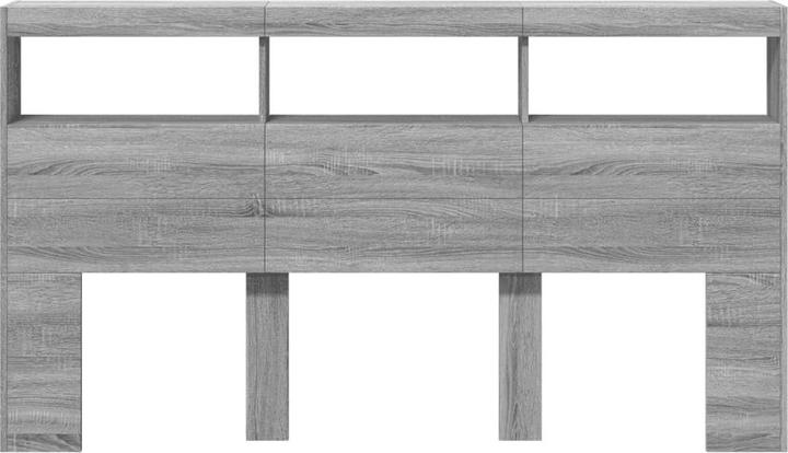 Image du produit vidaXL Kopfteil mit Ablagen (180 x 17 x 102 cm)