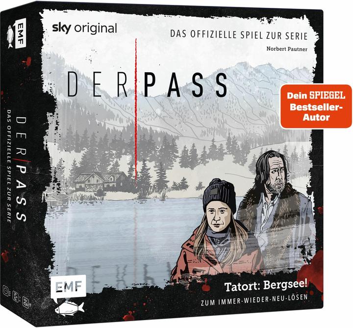 Actual product image The Pass - Crime scene: Mountain lake! The official game for the series (German)