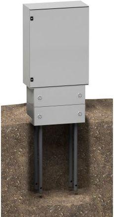 Actual product image Schneider Electric NSYZM283G 7035 PLM108 200X456X302mm Base