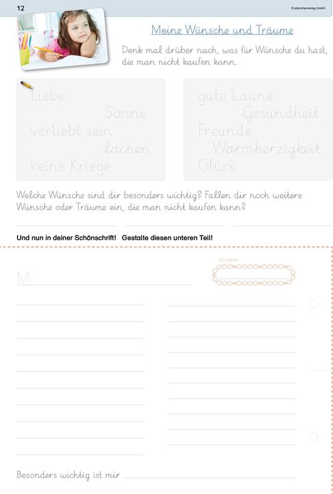 Nährwerte und Zutaten Ich kann richtig schön schreiben - Grundschrift (Deutsch, Katrin Langhans, sternchenverlag GmbH, 2017)