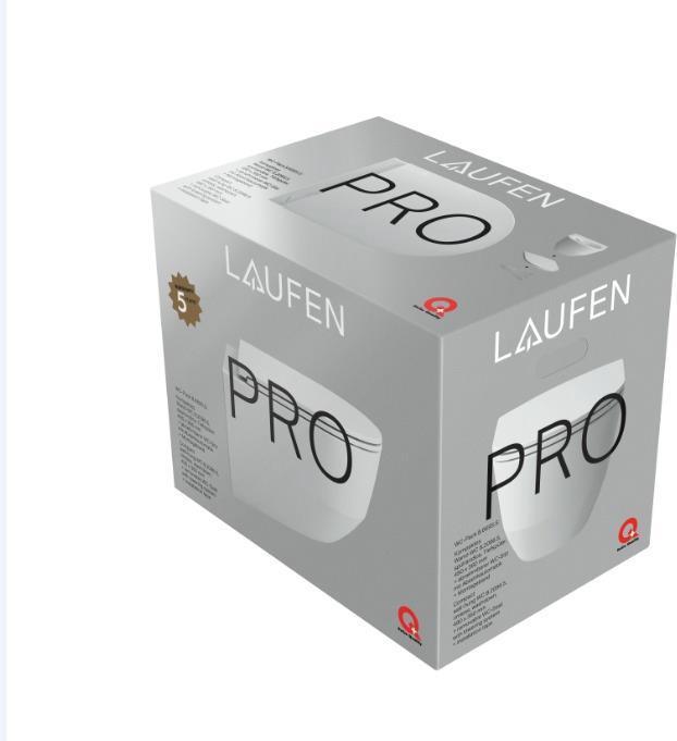Produktbild Laufen Pro Rimless comp.sampak - 49 cm mit Sitz qr/sc, verdeckte Montage