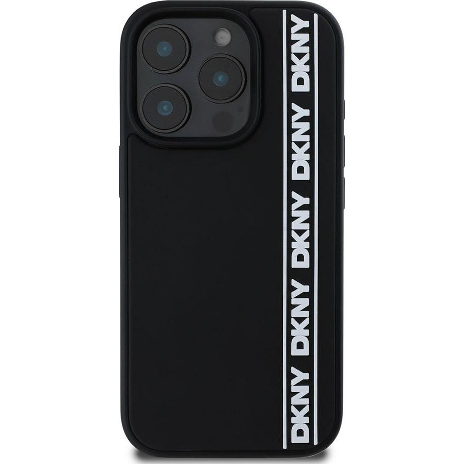 Thumbnail - DKNY 3D Rubber Repeat Line Case (Apple iPhone 16 Pro Max), Smartphone Hülle, Weiss