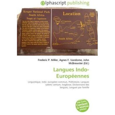 Langues Indo-Européennes, Fachbücher von Agnes F. Vandome, Frederic P. Miller, John McBrewster