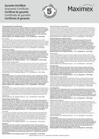 Immagine prodotto Wenko Asse da stiro a vapore Maximex, cuscinetto per stirare