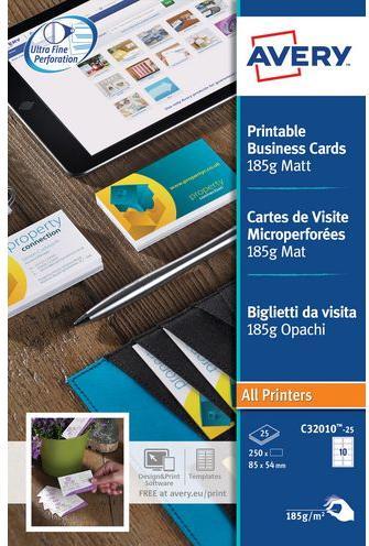 Actual product image Avery Classic (185 g/m², 250 x, A4)