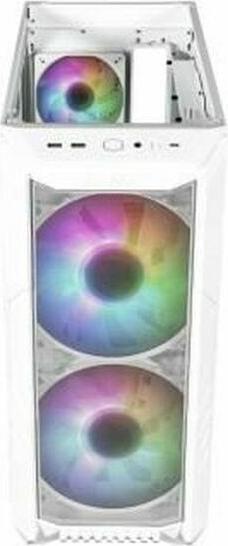Actual product image Cooler Master HAF 500, Midi Tower, ARGB, Tempered Glass (ATX, mATX, Mini-ITX, E-ATX)