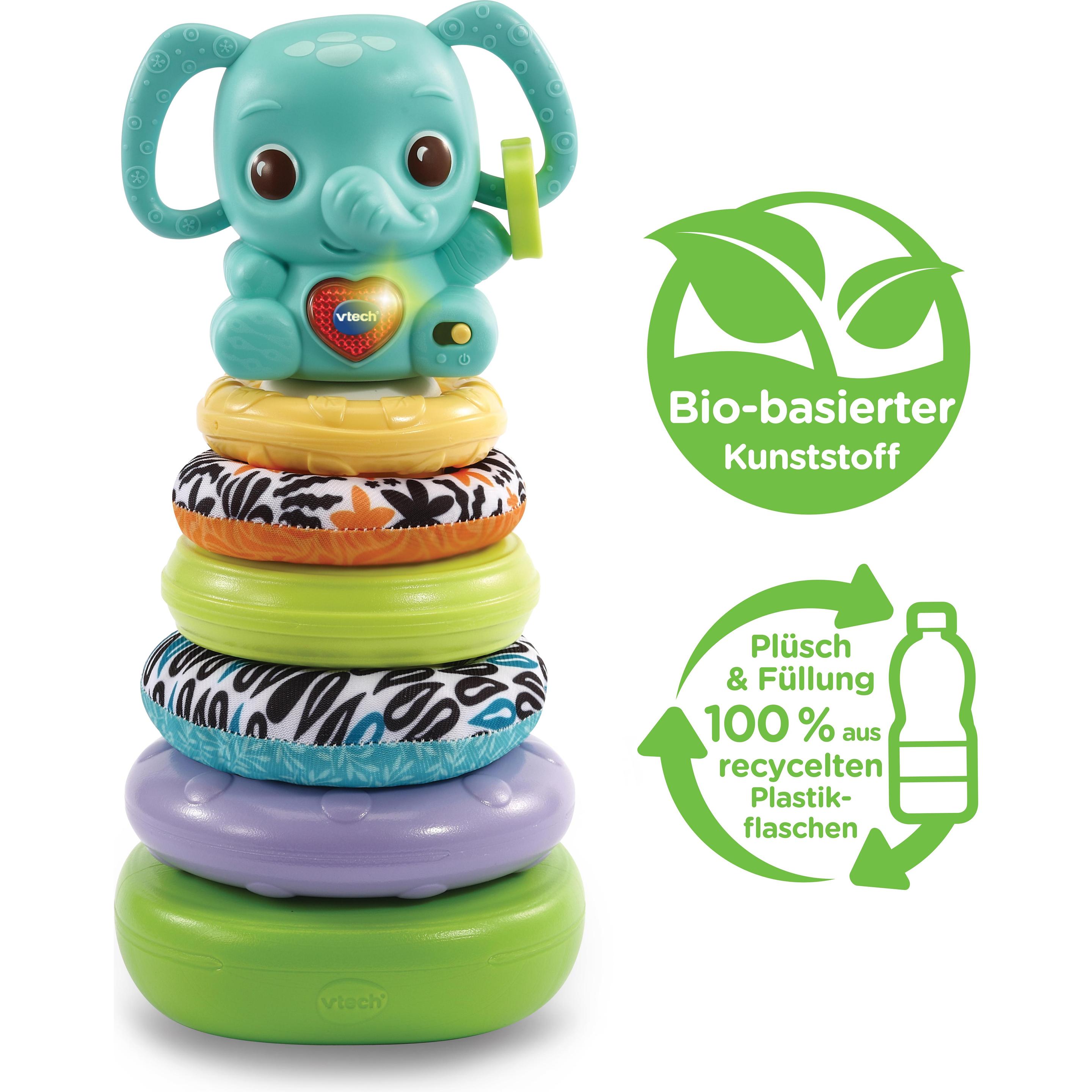 Thumbnail - VTech, Babyrassel, 3-in-1 Stapel-Elefant