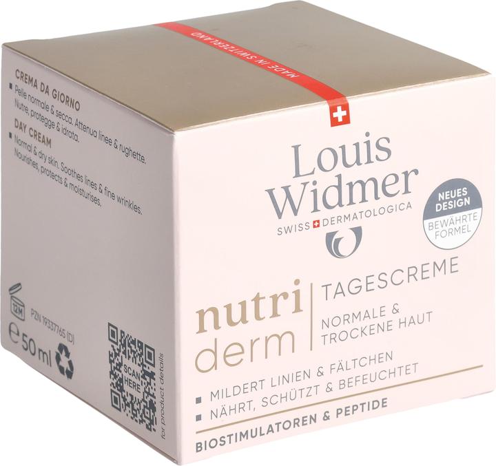 Image du produit Widmer Louis Nutriderm Tagescreme parfumiert 50 ml (50 ml, Crème de jour)