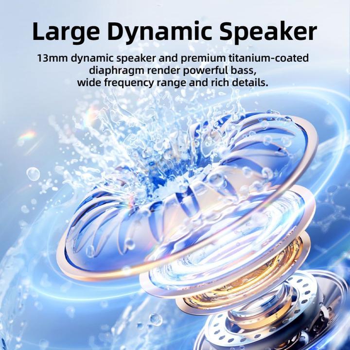 Produktbild Joyroom Magnetic Wireless Neckband Headphones, JR-DS1, (red) (20 h, Kabellos)