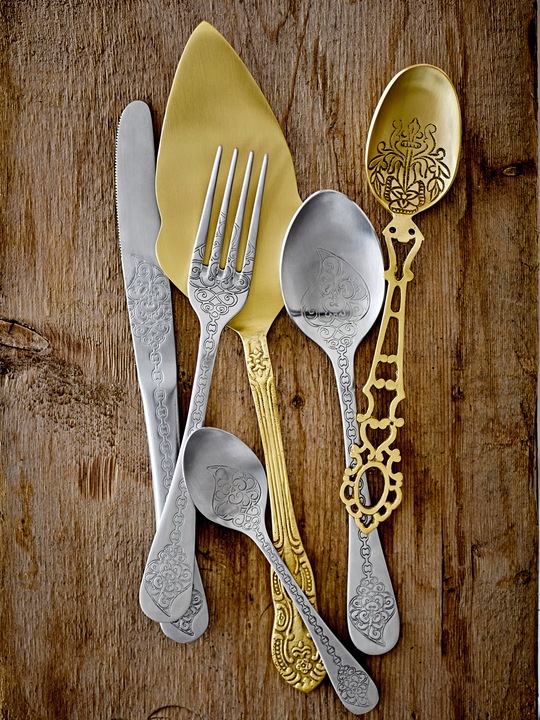 Immagine prodotto Bloomingville Roslin Cake Server, oro, ottone