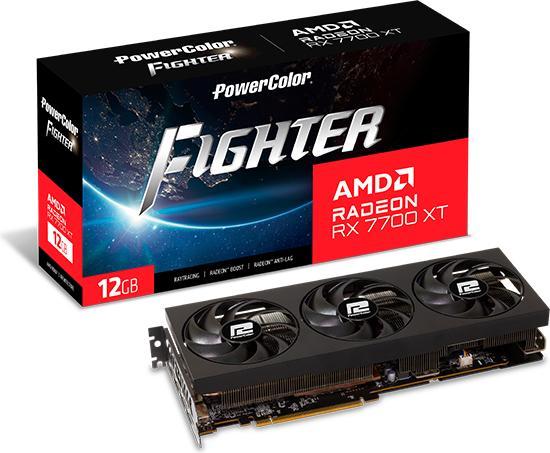 Actual product image Powercolor RX 7700XT Fighter (12 GB)