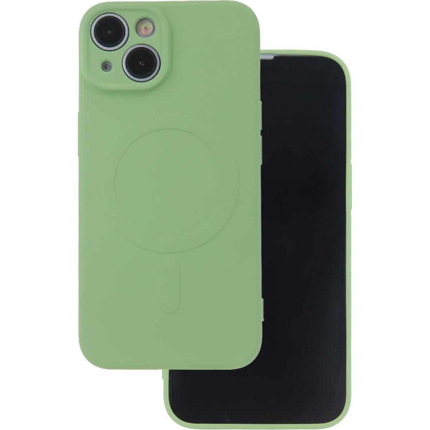 OEM Simple Color Mag Hülle für Samsung Galaxy S24 hellgrün (Samsung Galaxy S24), Smartphone Hülle, Grün