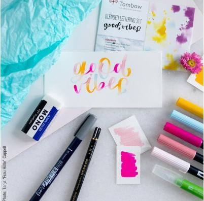 Productafbeelding Tombow Gemengde belettering (Roze, 6 x)