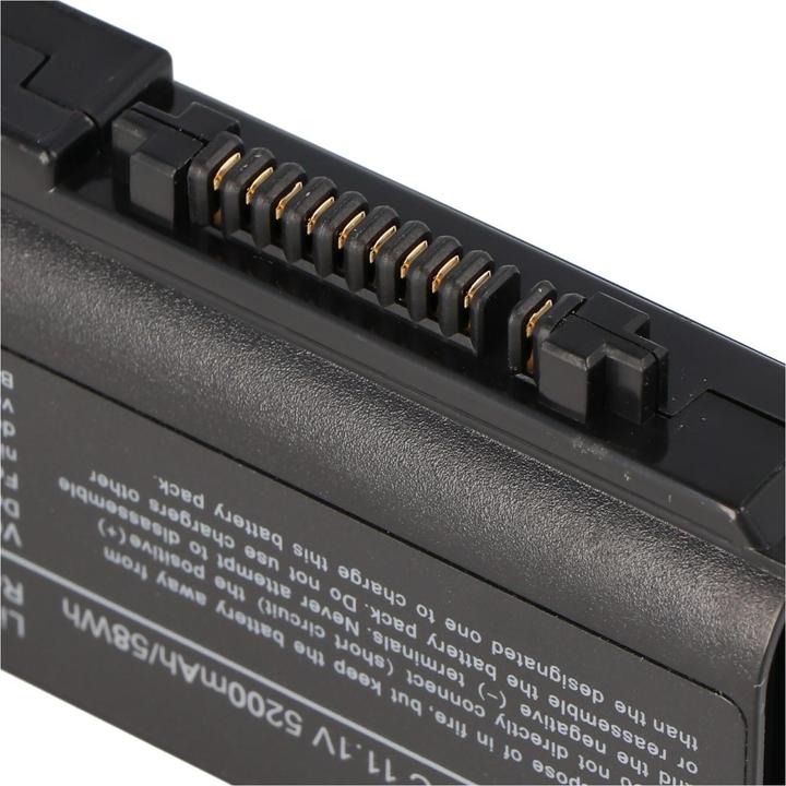 Actual product image Toshiba Battery PA3788U-1BRS, PABAS223, PA3788, PA3788U1BRS, Dynabook, Tecra A11, M11, S11 (6 cubicles, 5200 mAh)
