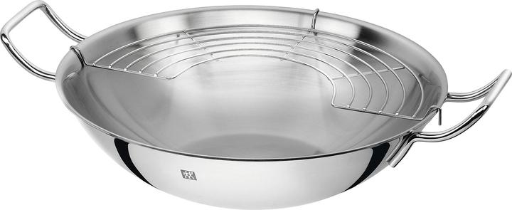 Produktbild Zwilling Wok Plus (32 cm, Wok Pfanne, Edelstahl)