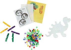 Productafbeelding Hama Perlen Strijkkralenset Maxi - Dino, 600st.