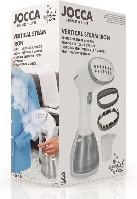 Actual product image Jocca Steam brush, vertical, 1500W, gray (25 g/min)