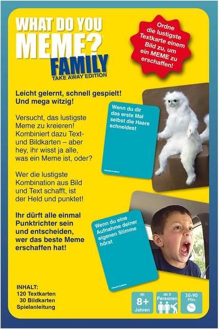Immagine prodotto Cosa fai tu Meme? Famiglia - Edizione da asporto (d) (Tedesco)