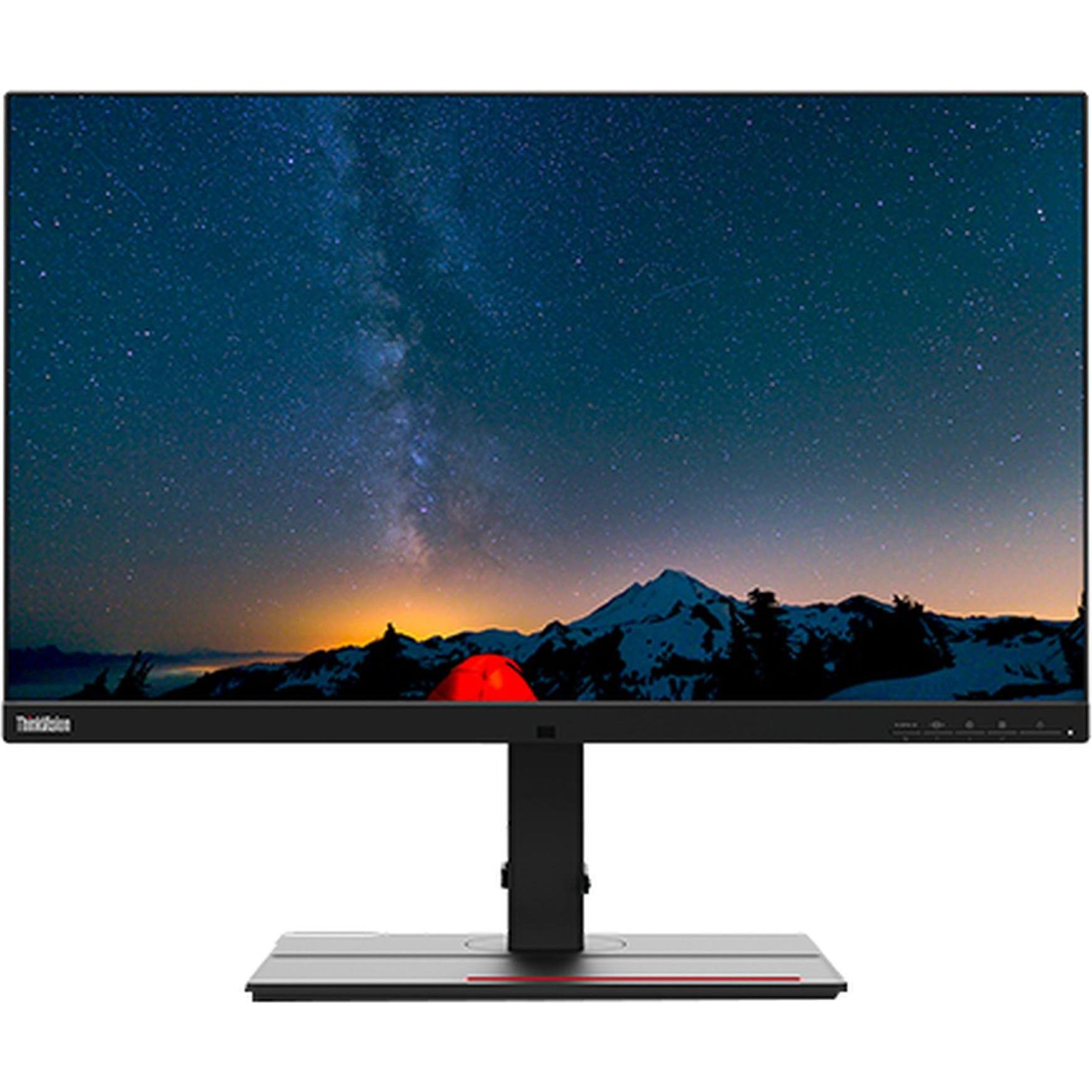 Lenovo ThinkVision P27u-20 (3840 x 2160 Pixel, 27"), Monitor, Schwarz