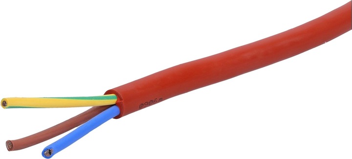 Produktbild Lapp 10 Meter 0046014 Ölflex Heat 180 Silikonkabel I Silikonleitung 3x1,5 mm² I Saunakabel 3-adrig m (10 m)
