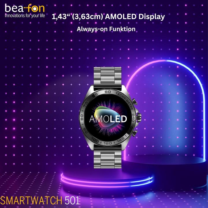 Actual product image Bea-Fon Smartwatch 501, sb (46.30 mm)