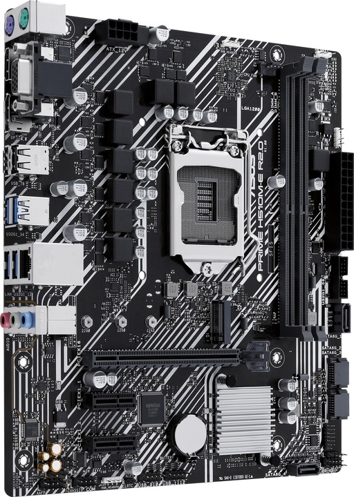 Actual product image ASUS PRIME H510M-E R2.0 (LGA 1200, Intel H510, mATX)