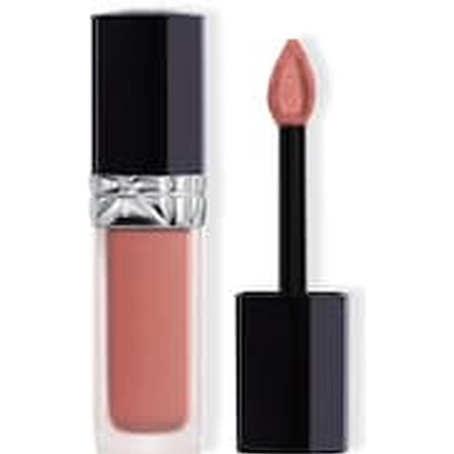 Dior Beige Rossetto + Lucidalabbra, Rouge Forever Rouge No 100 (100 Look Nudo Per Sempre)