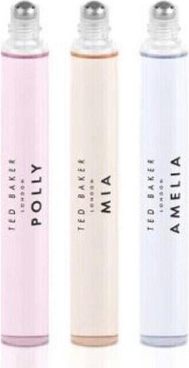 Immagine prodotto Ted Baker Set regalo trio di fragranze per donne 3 palle roller da 15 ml Spedizione gratuita (Set di profumi)