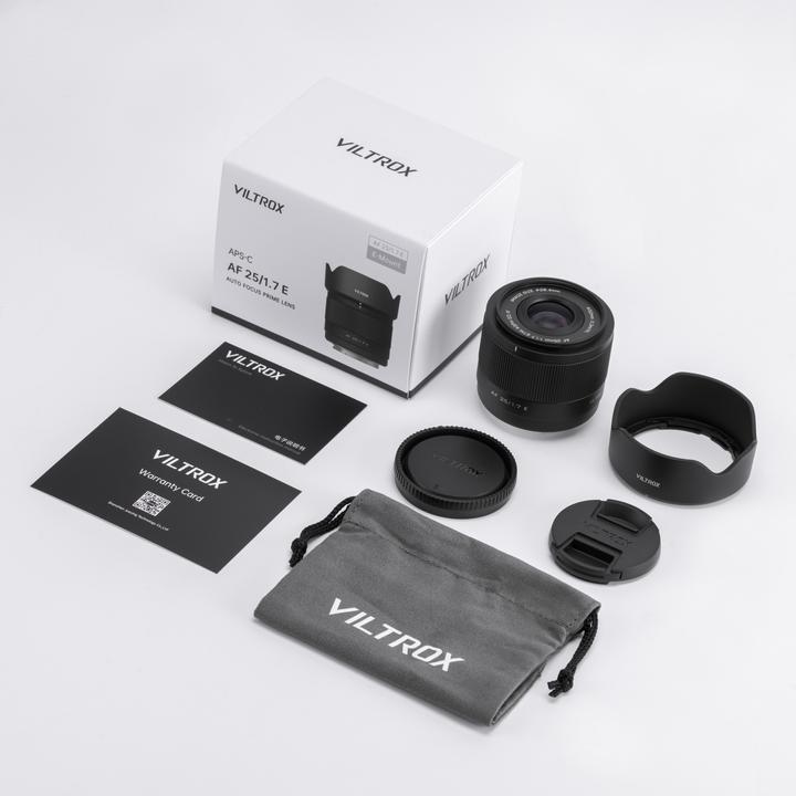 Actual product image Viltrox AF 25mm F/1.7 Sony E (Sony E, APS-C / DX)