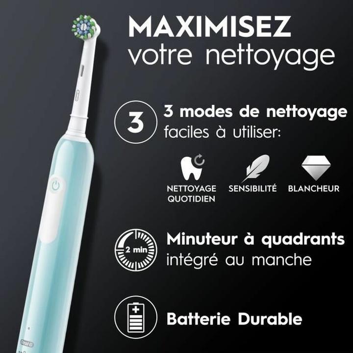 Produktbild Oral-B OralB Pro Series 1 Electric Toothbrush Blue 1 Cleaning Brush 3D Timer Rechargeable (Oszillierende Zahnbürste)