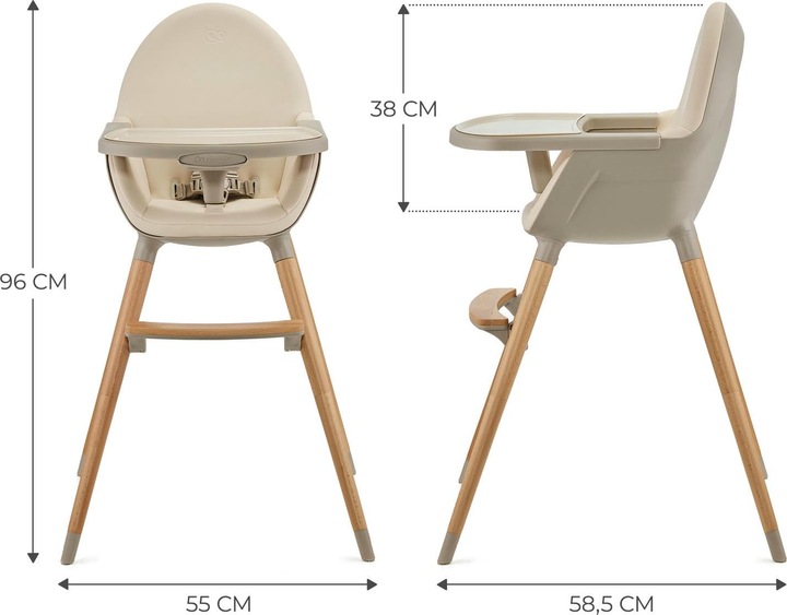 Actual product image KinderKraft Fini 2 (Highchair)