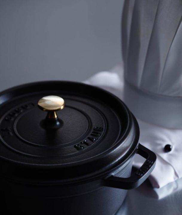 Immagine prodotto Staub La Cocotte Cocotte alta, 24 cm, nera (Pirofila + casseruola, Ghisa)