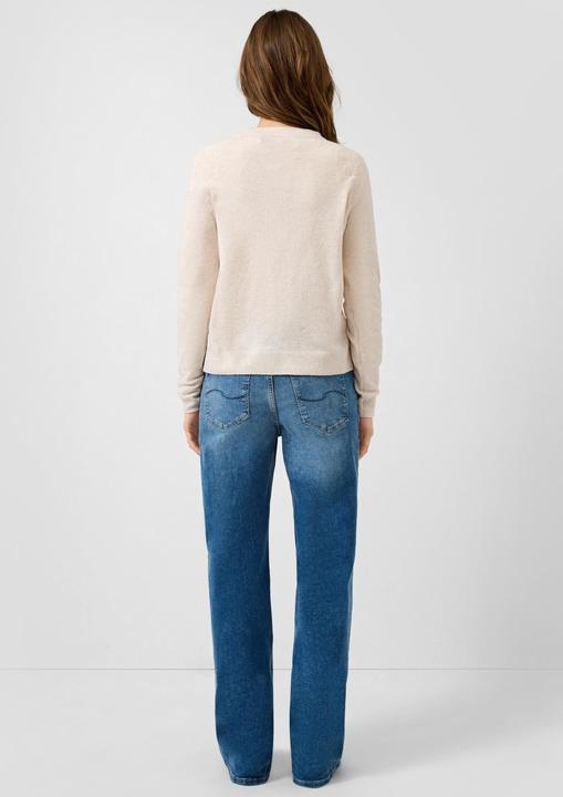 Produktbild s.Oliver Strickpullover Pullover mit Raglanärmel (M)