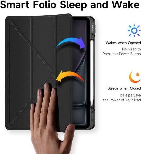 Produktbild Dux Ducis Magi Series Bookover (Apple iPad Air 13 2024, Apple iPad Air 13 2025, Apple iPad Pro 12.9 2018, Apple iPad Pro 12.9 2020, Apple iPad Pro 12.9 2021, Apple iPad Pro 12.9 2022)