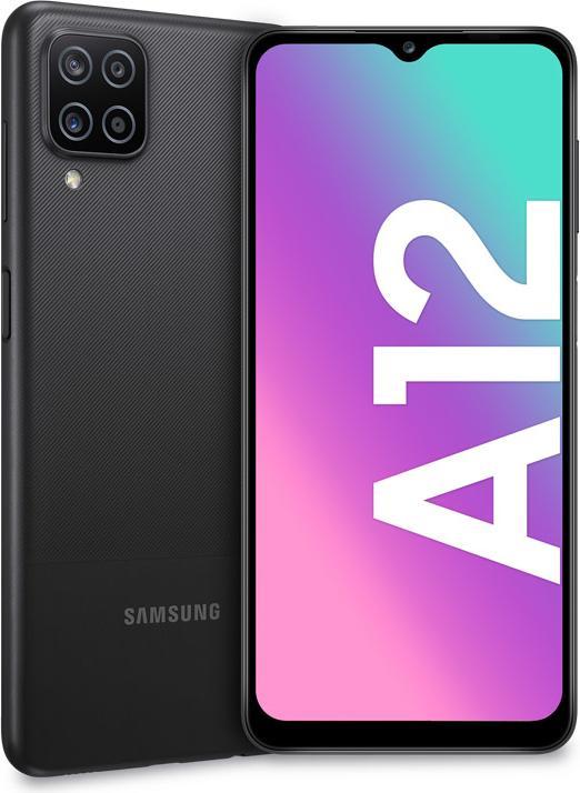 Produktbild Samsung Galaxy A12 (2021) EU (128 GB, Black, 6.50", Dual SIM, 4G)
